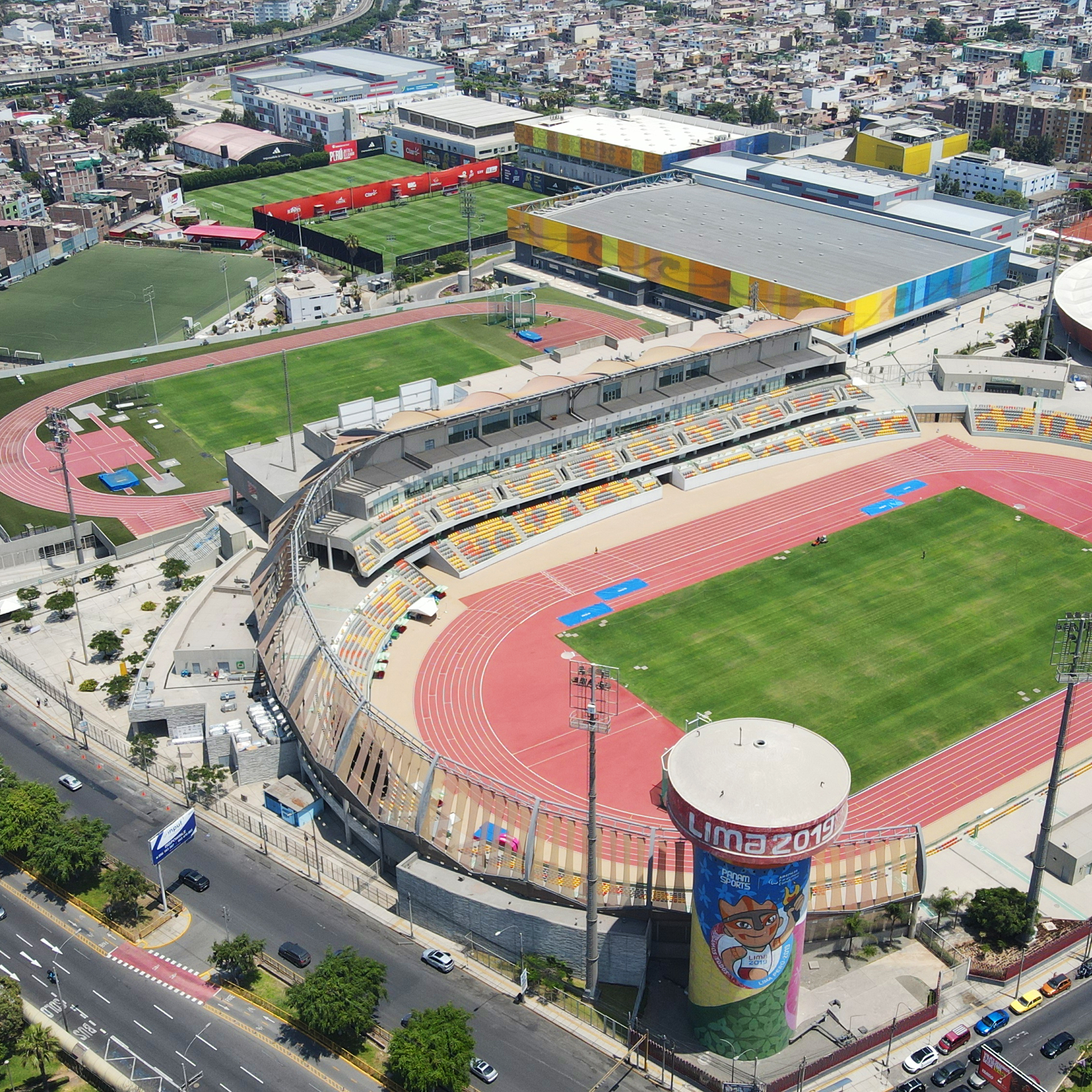 LIMA 12 DE MARZO 2024FOTOS AEREAS CON DRON DE LA SEDE DE LA VIDENA. POR SORTEO INTERNACIONAL PERU SERA NUEVAMENTE LA SEDE DE LOS JUEGOS PANAMERICANOS 2027.