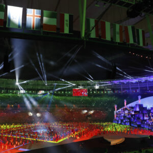Rio de Janeiro - Cerimônia de abertura dos Jogos Olímpicos Rio 2016 no Estádio do Maracanã (Fernando Frazão/Agência Brasil)